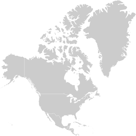 North America map